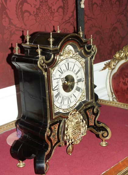 Historische Uhr in der Residenz zu Salzburg