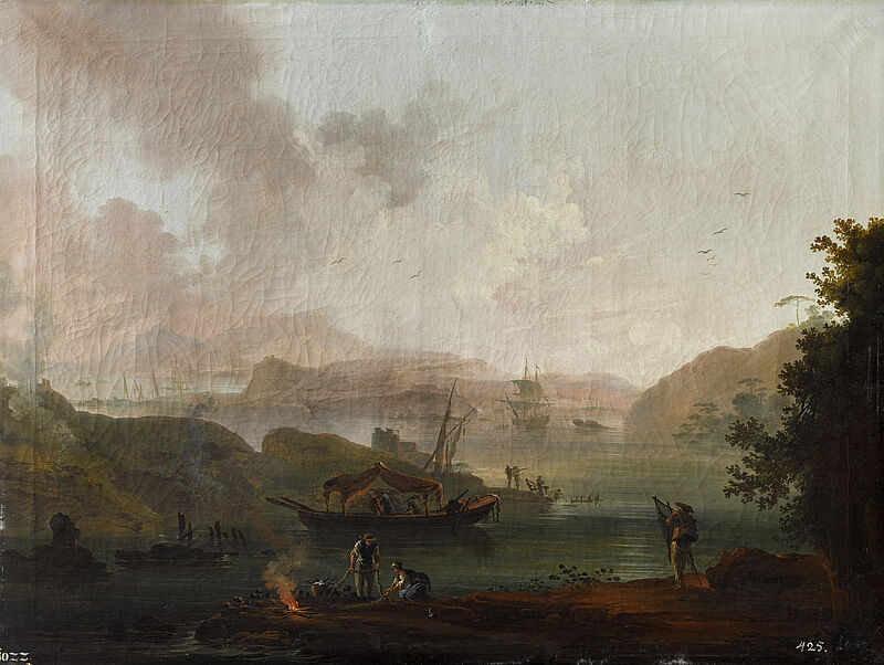 Seascape with Fishing-Boats
