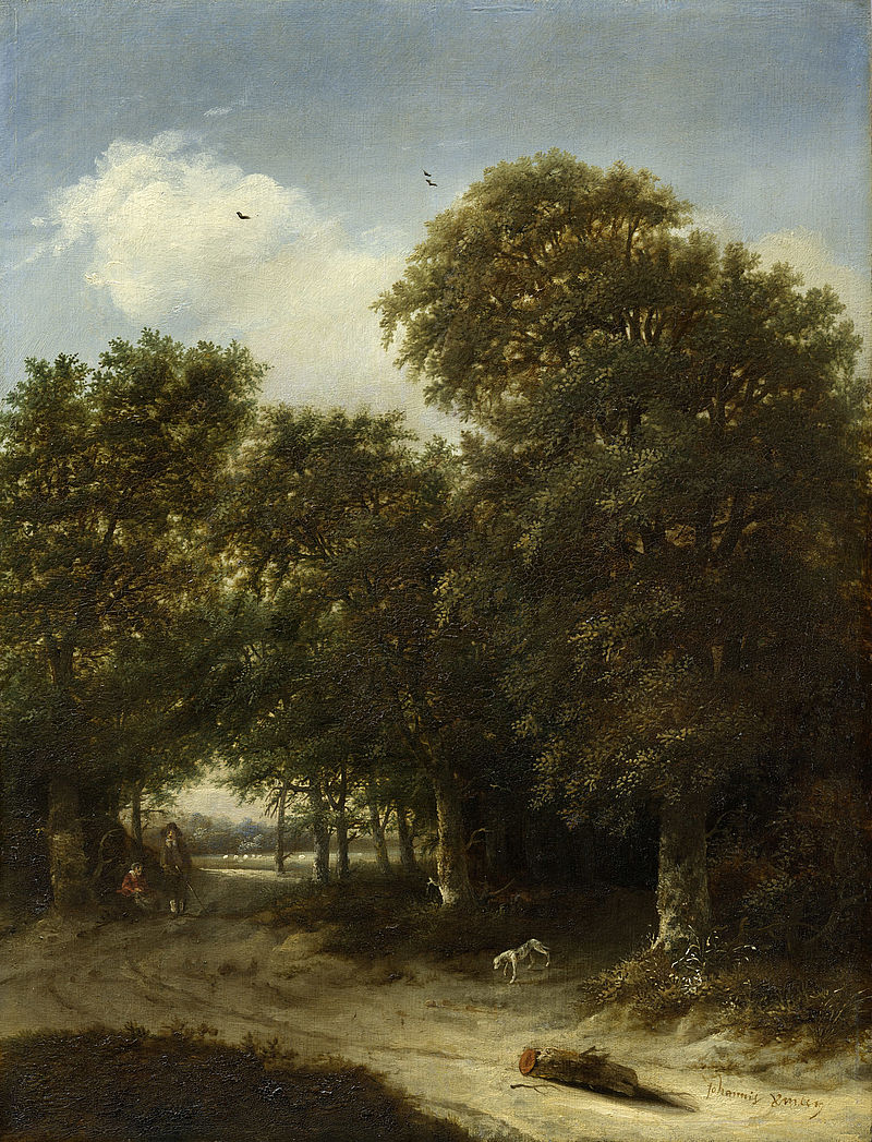 Wooded Landscape with Figures