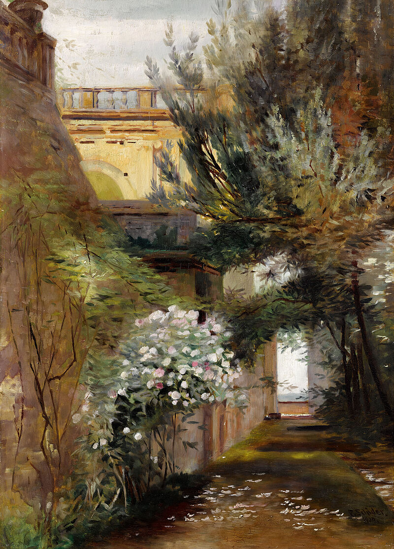 © Residenzgalerie Salzburg, Aufnahme Fotostudio Ulrich Ghezzi, Oberalm Parklandschaft Villa d'Este