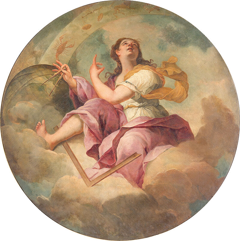 © Residenzgalerie Salzburg, Aufnahme Fotostudio Ulrich Ghezzi, Oberalm Die vier freien Künste: Allegorie der Himmelskunde