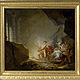 Orpheus fetches Eurydice from the underworld (Kärntnertortheater – design for a theatre curtain)