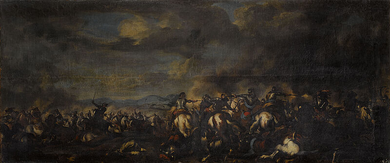 Cavalry battle