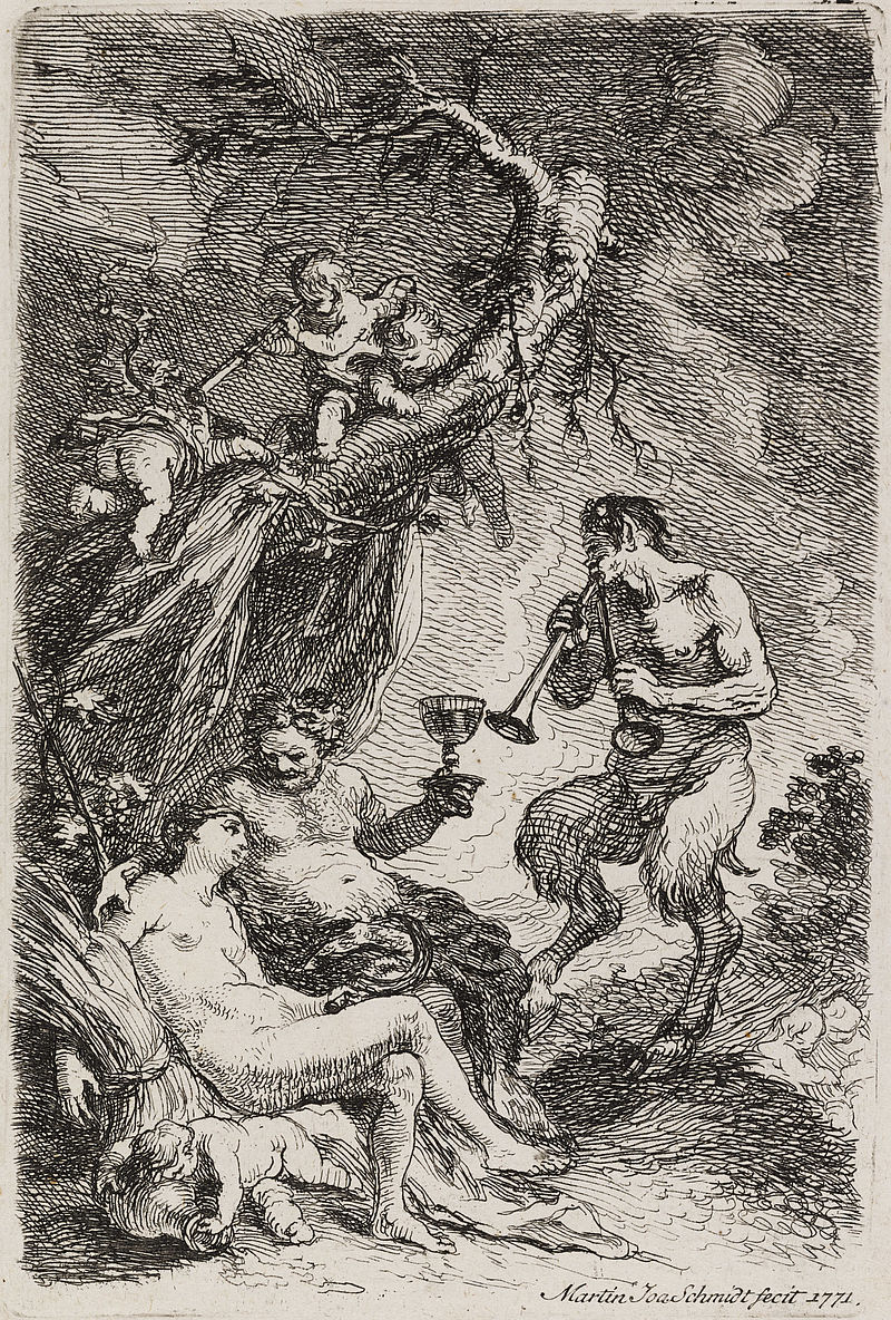 Die Vermählung von Bacchus und Ceres