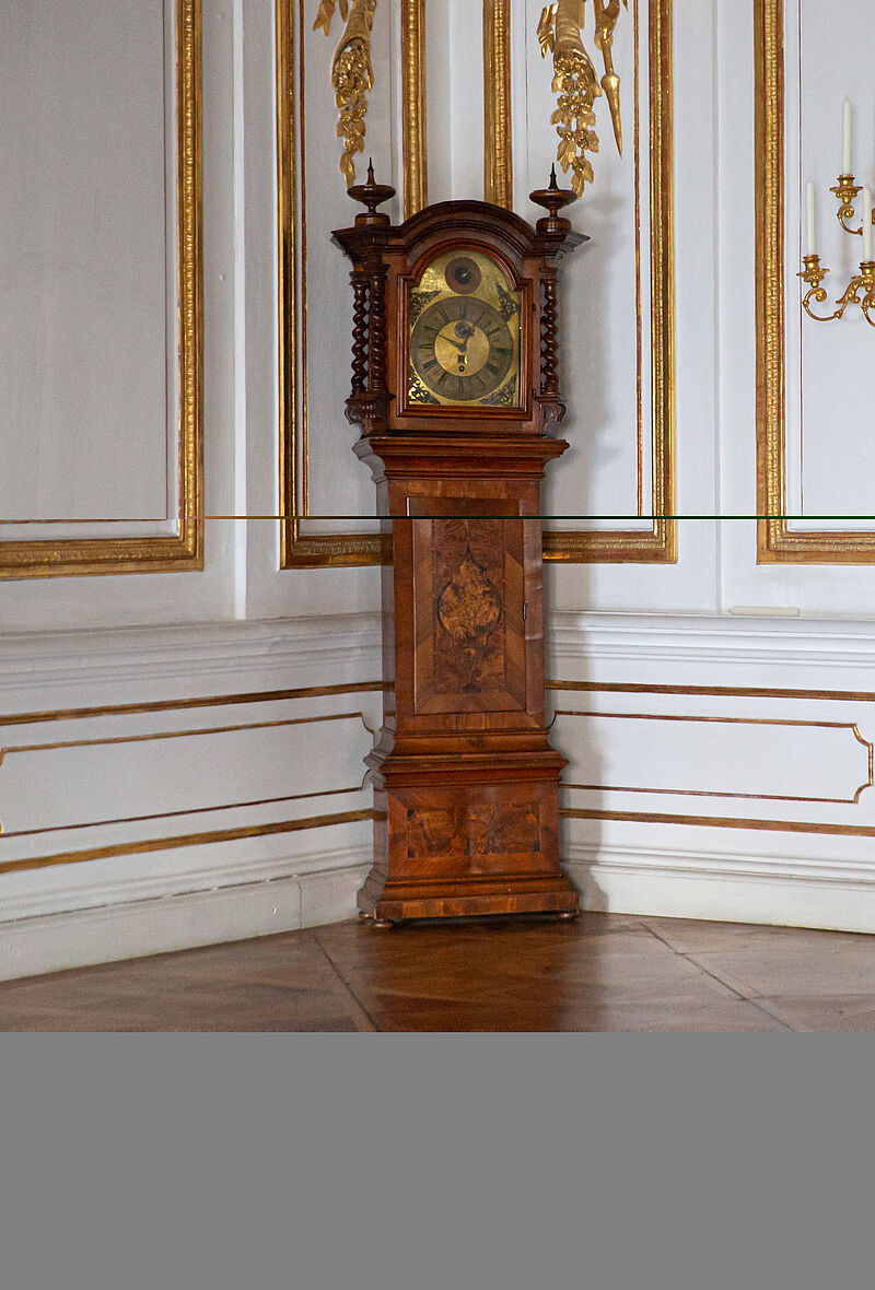 © Residenz zu Salzburg, Prunkräume, Foto: Stürzenbaum Standuhr