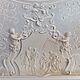 Stucco medallion – The imprisonment of the philosopher Callisthenes
