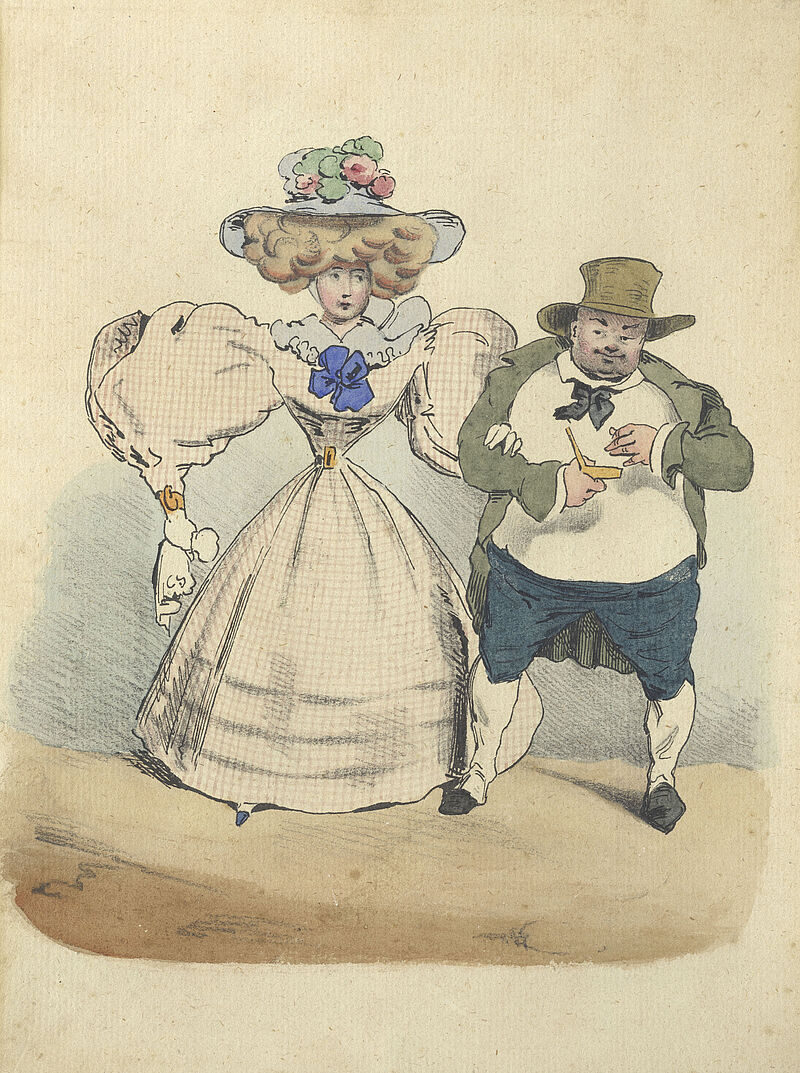 Lady and Gentleman – caricature

Residenzgalerie Salzburg (in memoriam Roman Szalay - Donated by Anna Szalay)