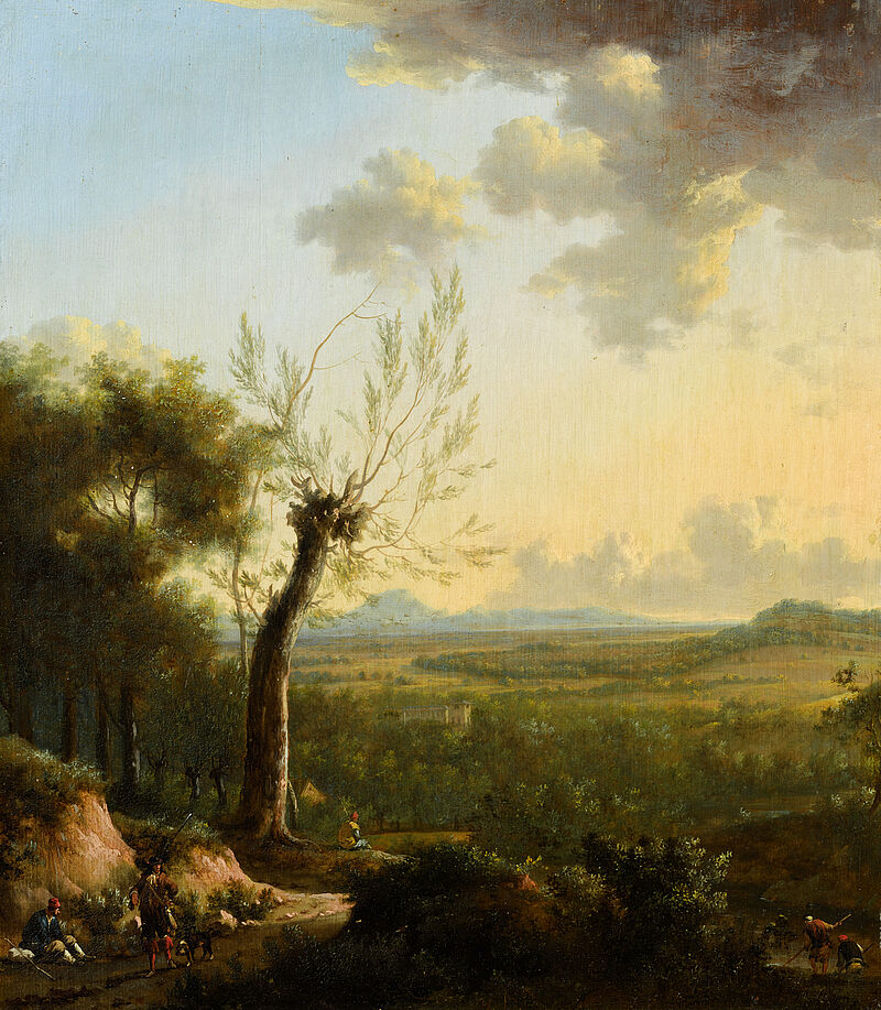 Edge of the Woods with Panoramic View