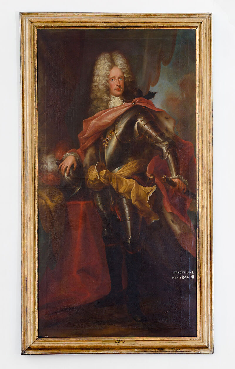 © Residenz zu Salzburg, Prunkräume, Foto: Stürzenbaum Kaiser Joseph I.