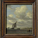Seascape with Sailing-boat on the left