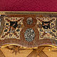 Wandtisch mit Tischplatte in Pietra dura Technik