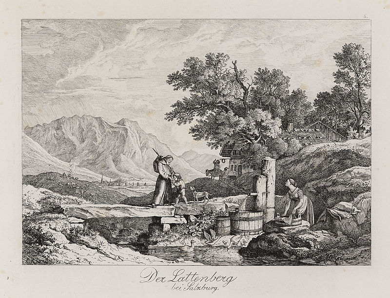 Der Lattenberg bei Salzburg
