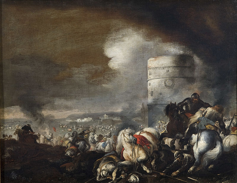 Cavalry battle