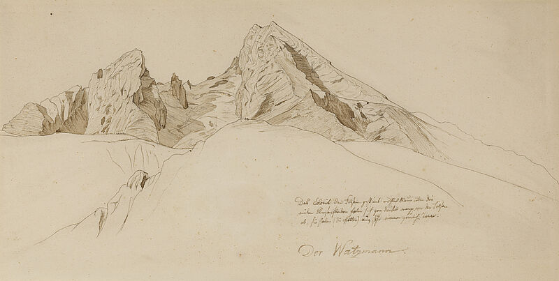 © Residenzgalerie Salzburg, Illustration Fotostudio Ulrich Ghezzi, Oberalm The Watzmann