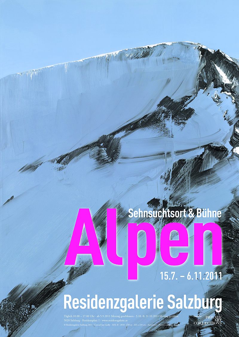 Alpen. Sehnsuchtsort & Bühne 15.7.-6.11.2011 - DIN A1