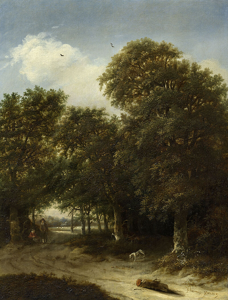 Wooded Landscape with Figures