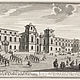 Die H.H.Dreyfaltigkeit Kirchen zu Saltzburg sambt denen wohnungen deren Herrn Geistlichen und jungen Cavalieren, gebauet von Ihre Hoch-Fürstl. Gnaden Joh.Ernest Ertz-Bischoffen u. Fürsten zu Saltzburg. / L`Eglise de la S.S:Trinite à Salsbourg accostée des Colleges des R.Pretes, et S. jeunes Cavaliers, bàti par son Altesse Monseigneur Jean Ernest Archevèque, et Prince de Salsbourg.