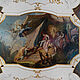 Deckengemälde Mittelbild - Die Römer huldigen Alexander