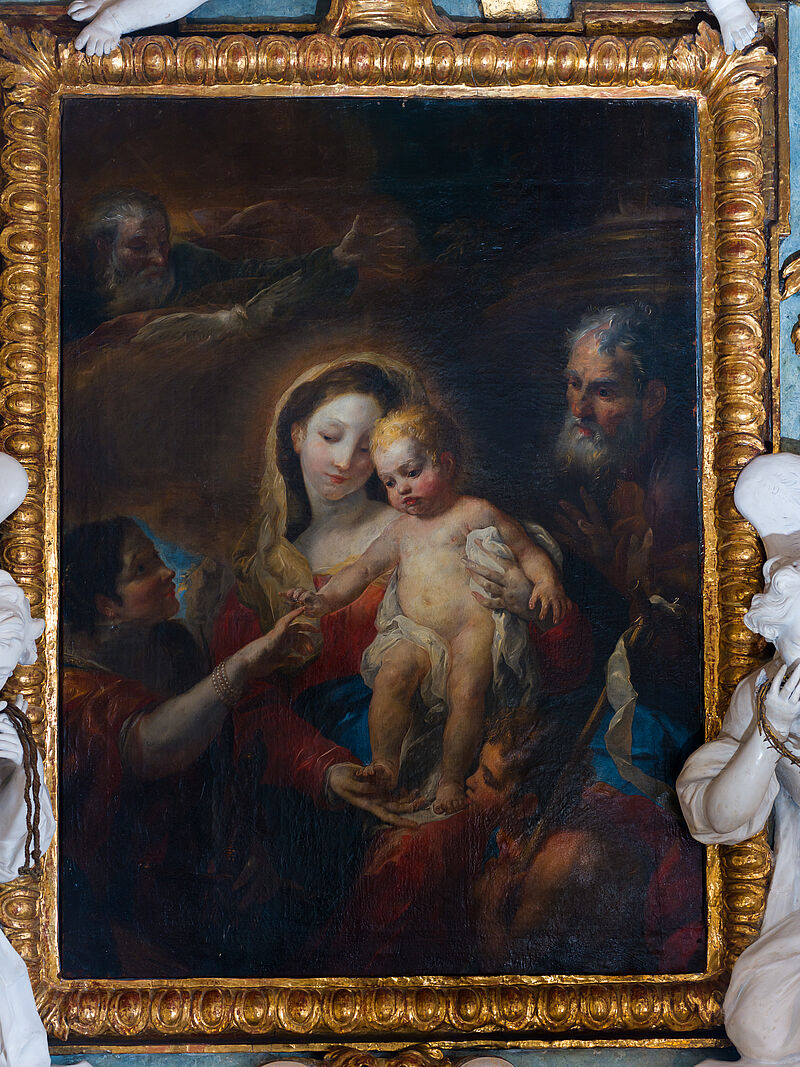 © Residenz zu Salzburg, Prunkräume, Foto: Stürzenbaum Altargemälde