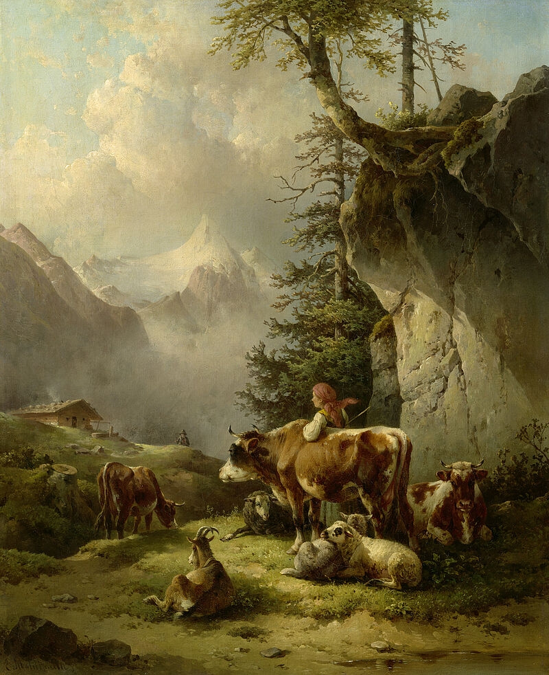 Landschaft bei Zell am See