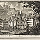 Die Nonnenthal Kirchen zu Saltzburg. / L`Eglise dans la valée des Religieses à Salsbourg.