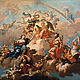 The Four Seasons Paying Homage to Chronos (Sketch for the ceiling fresco of the hall of Neuwartenburg Castle, Upper Austria)