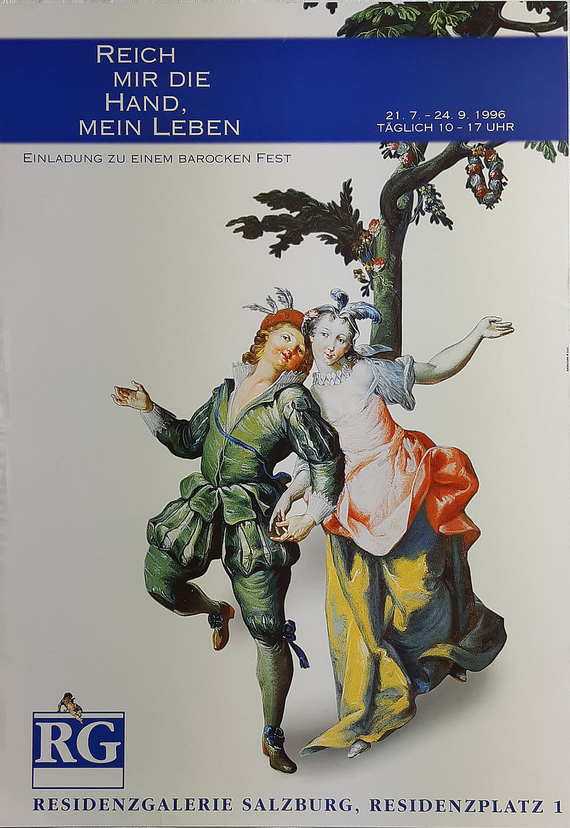 REICH MIR DIE HAND, MEIN LEBEN. EINLADUNG ZU EINEM BAROCKEN FEST 21.7.-24.9.1996
