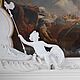 Stuckfigur Trabantenbild III - Allegorie der Vernunft