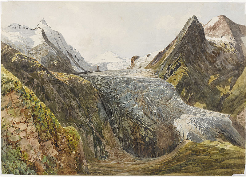 Grossglockner with the Pasterze Glacier