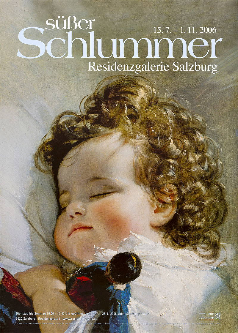 süßer Schlummer Residenzgalerie Salzburg 15.7.-1.11.2006