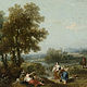 River Landscape with Shepherds