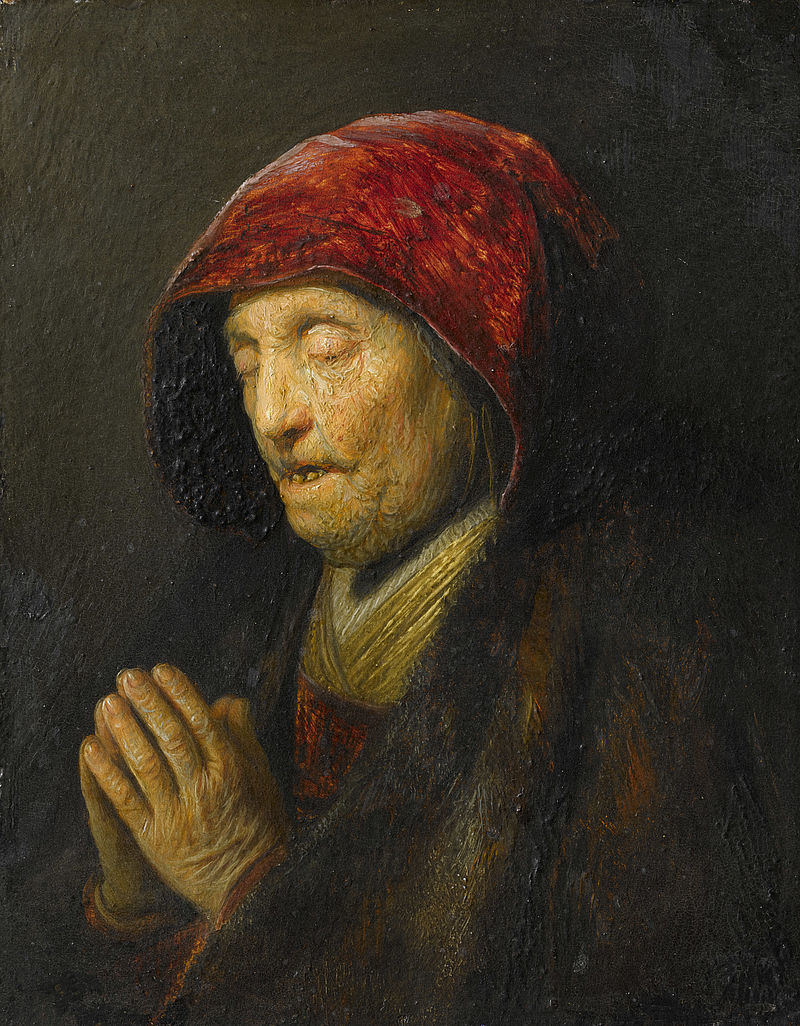 Old Woman Praying