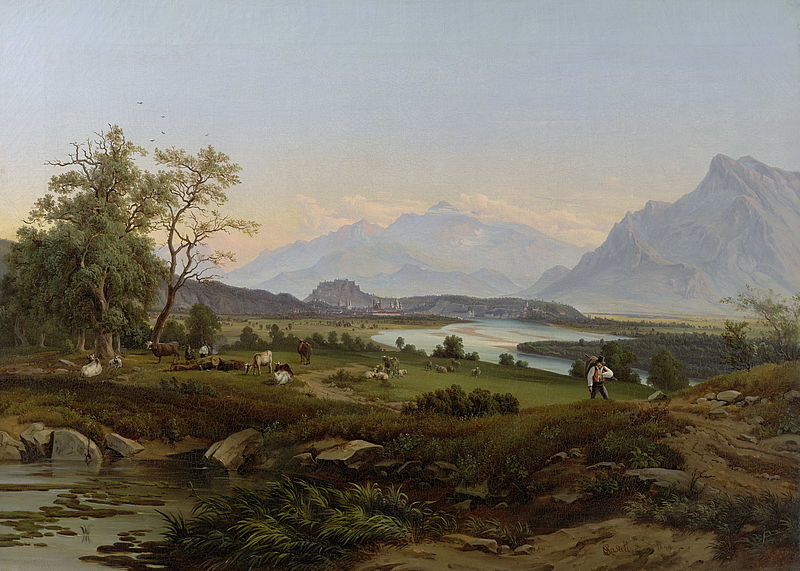Salzburger Ansicht von Maria Plain