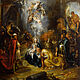 Adoration of the three Magi
