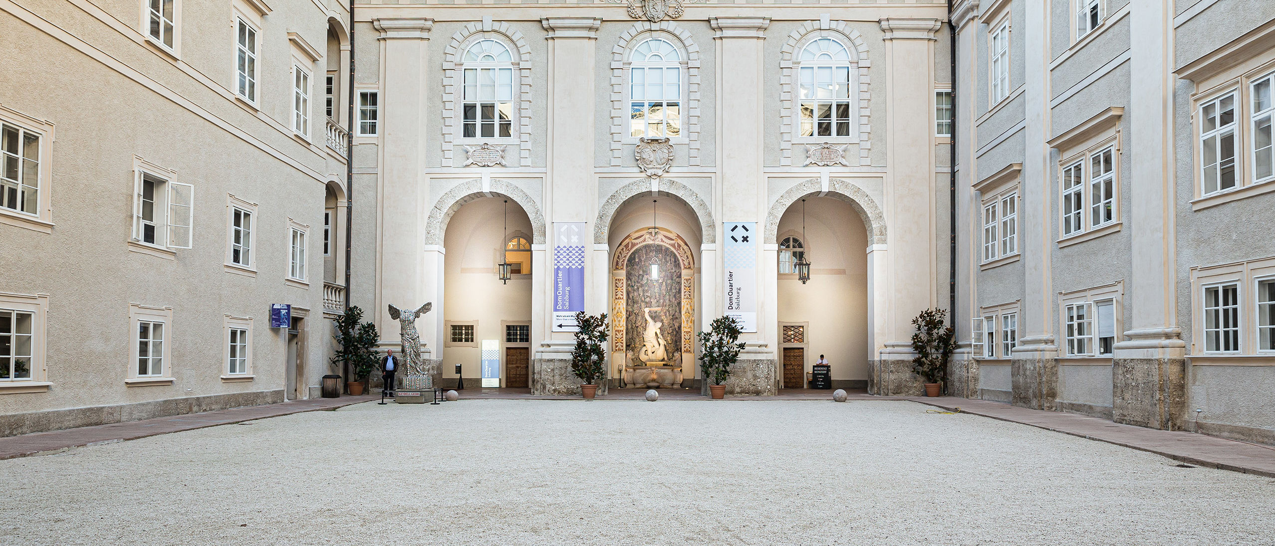 Innenhof der Residenz Salzburg