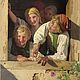 Kinder im Fenster