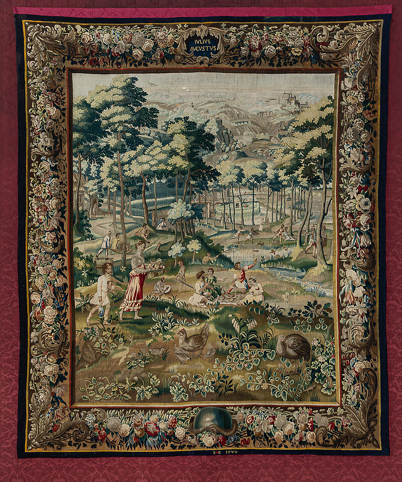 Tapisserie - Teil eines Monatszyklus - Juli/August