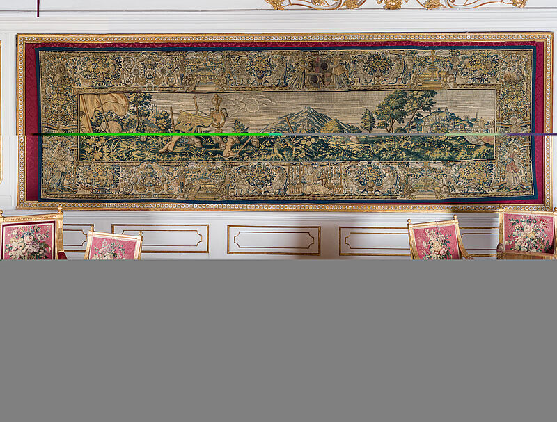 Tapisserie Belagerung Roms