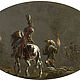 Night Scene with soldiers