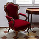 Fauteuil im sog. Spätbiedermeierstil
