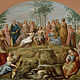 © Residenzgalerie Salzburg, Aufnahme Fotostudio Ulrich Ghezzi, Oberalm Parnass, Gemälde nach Raffael (1483 – 1520), Stanza della Segnatura, ab 1509, Fresko, Vatikanpalast, Rom
