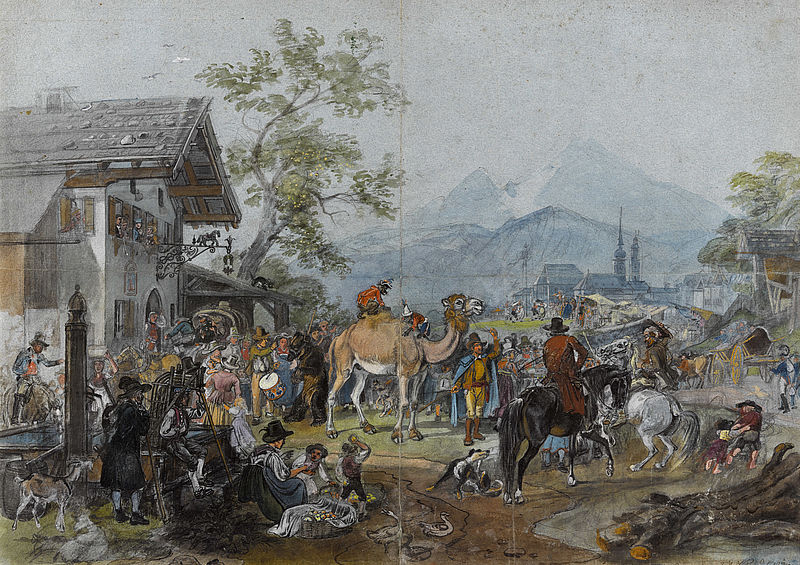 Jahrmarkt in Berchtesgaden