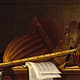 Still life with musical instruments