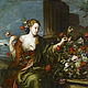 Damenbildnis mit Blumen (Allegorie des Frühlings)