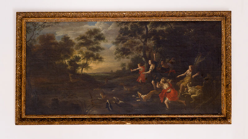 © Residenz zu Salzburg, Prunkräume, Foto: Stürzenbaum Artemis bei der Jagd