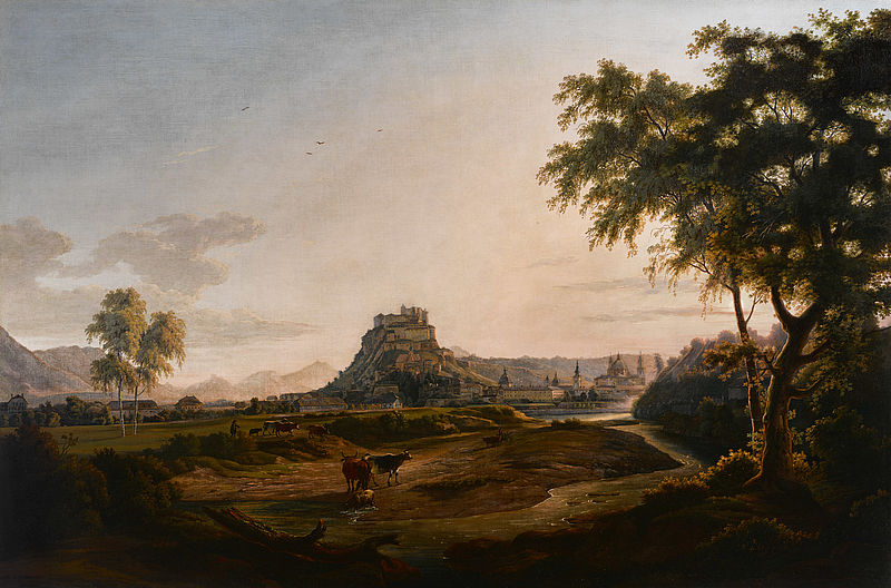 Der Salzburger Landschaftszyklus für Fürsterzbischof Hieronymus Graf Colloredo: Hohensalzburg