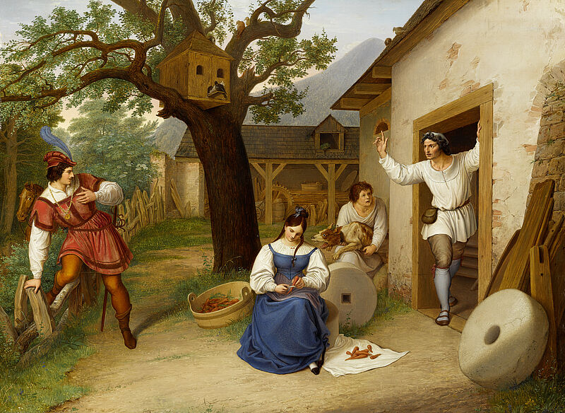 © Residenzgalerie Salzburg, Aufnahme Fotostudio Ulrich Ghezzi, Oberalm Pipin und Bertha