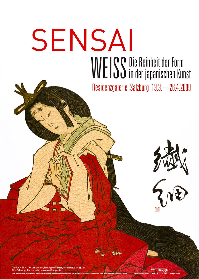 SENSAI WEISS. Die Reinhait der Form in der japanischen KUnst Residenzgalerie Salzburg 13.3.-26.4.2009