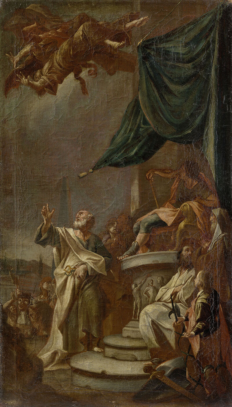 Sturz des Magiers Simon Magnus