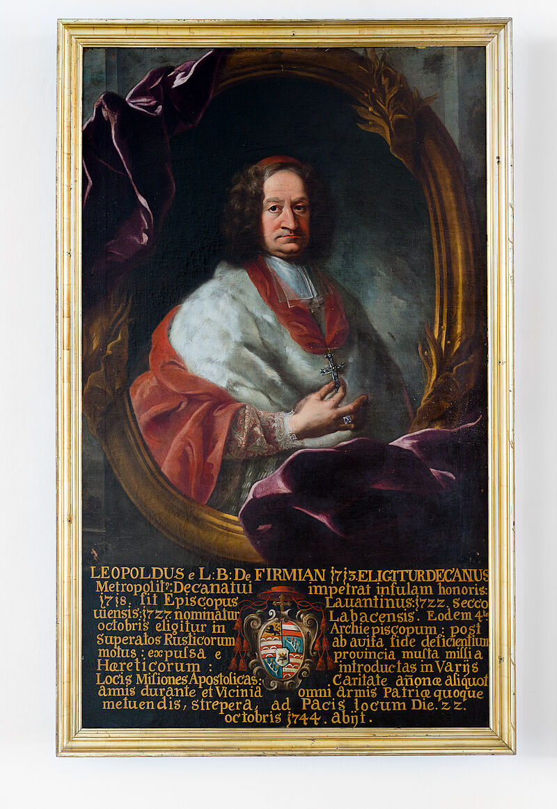 Erzbischof Leopold Anton Freiherr von Firmian